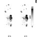 Whole-body maximum-intensity projections over time after [68Ga]Ga-DPI-4452 administration.