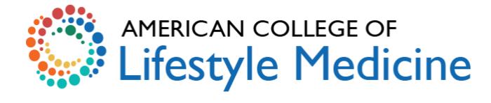 American College of Lifestyle Medicine announces induction into the American Medical Association House of Delegates