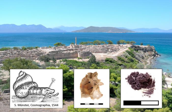 Greek Island was home to Bronze Age purple dye workshop