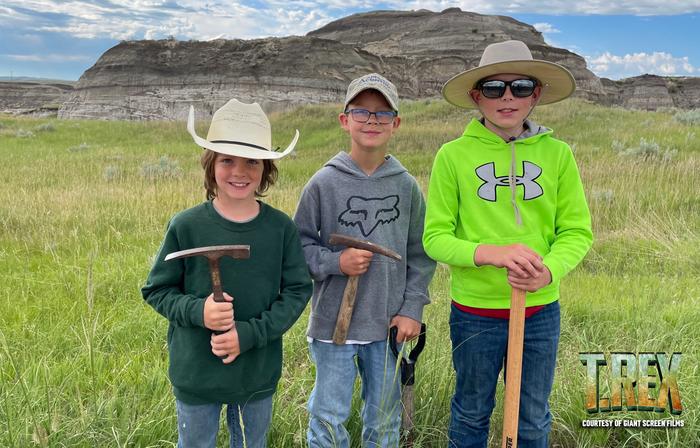 US pre-teens discover rare juvenile Tyrannosaurus rex; Science expedition chronicled in extraordinary documentary