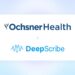 Ochsner and DeepScribe logos