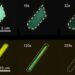 Color change during light irradiation of the entire crystal