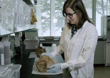 SFU archaeology researcher Laura Termes