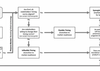 Manager decision-making flow diagram