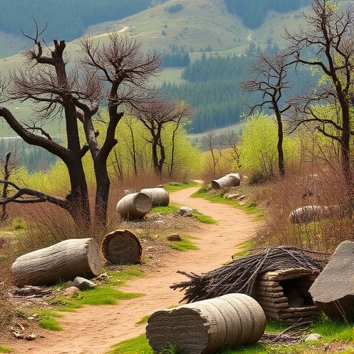 Rewrite Balancing nature restoration and land use: a path to sustainable growth in the EU this news headline for the science magazine post