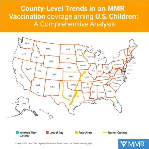 County-Level Trends in MMR Vaccination Coverage Among U.S. Children: A