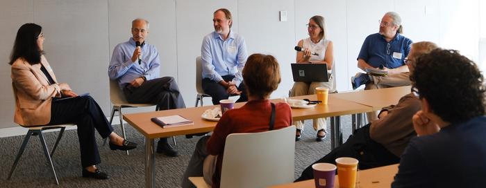 Panelists at a recent debriefing on the 2025 Spirit of Asilomar and the Future of Biotechnology summit.