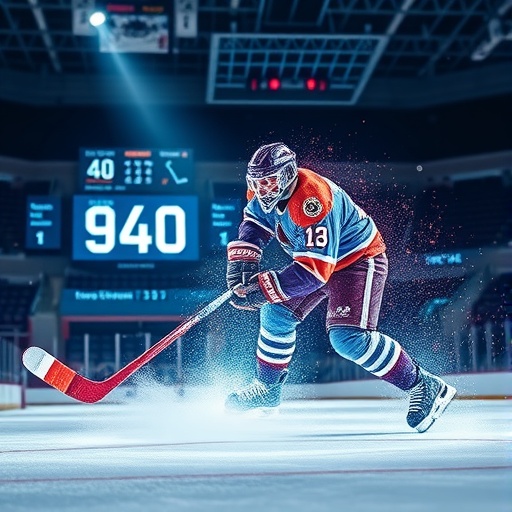 AI Predicts Ice Hockey Impact with Strain Analysis