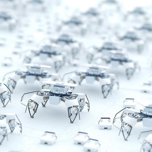 Adaptive Robot Swarms for Efficient Terrain Navigation