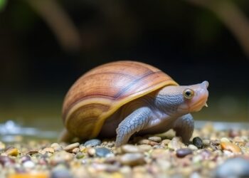 Freshwater Snail Adapts to Threat from Big-Headed Turtle