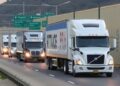 Human-Led Truck Platooning Enhances Efficient Logistics