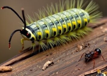 Caterpillars Use Intricate Rhythms to Communicate with Ants
