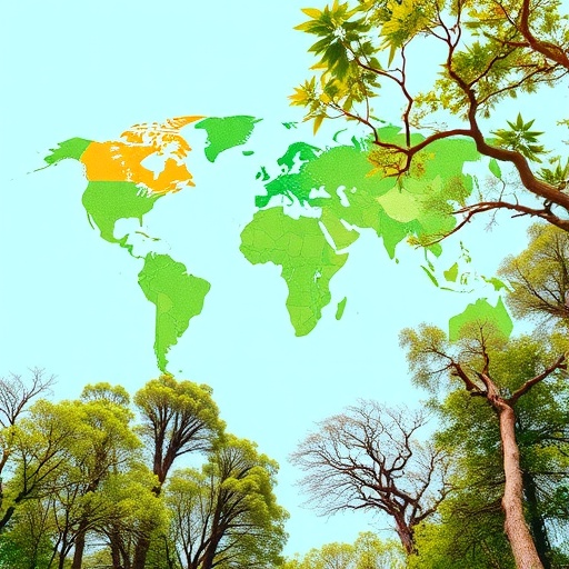 Global Patterns in Urban Tree Diversity Revealed