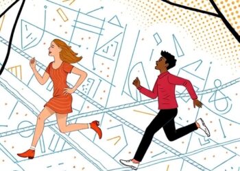 Here’s a rewritten version of that headline for a science magazine post: “Why Does Happiness Make Us Feel Like Skipping? Thank Dopamine for That!”