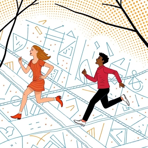 Here’s a rewritten version of that headline for a science magazine post: “Why Does Happiness Make Us Feel Like Skipping? Thank Dopamine for That!”