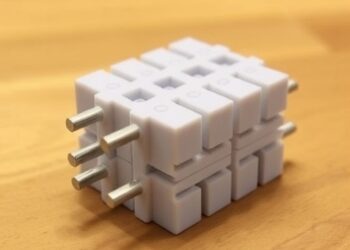 Inverse-Designed 3D-Printed Scalable Microwave Power Splitter