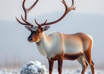 The Reason Female Caribou Grow Antlers: A Scientific Insight