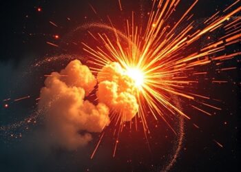 Cosmic Collision Sparks Mysterious Burst, Illuminating Heavy Elements