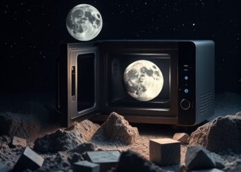 Microwave Technology Transforms Moon Dust into Building Materials Without Earth Supplies