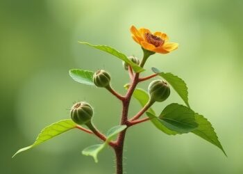 Novel Rubisco Subunit Enhances Carbon Fixation Efficiency in Terrestrial Plants