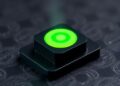 Tunable Green Light Source Integrated on Silicon Nitride