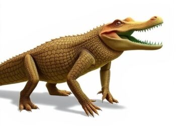 “Unusual Ancient Crocodile Ancestor Walked on Four Legs in Youth Before Shifting to Two”