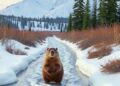 Beavers Forge Path Northward into the Arctic