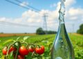 Generating energy, conserving water, and advancing sustainable tomato cultivation simultaneously