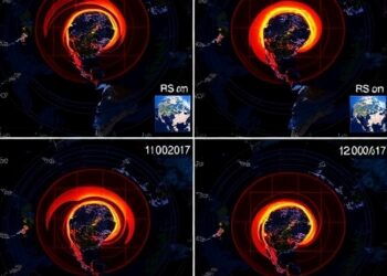 Satellite Images Show Growing Nighttime Activity Fluctuations