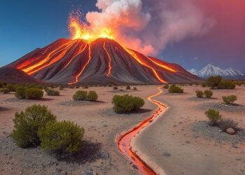 Volcanic Impacts in Semi-Arid Climates Explored