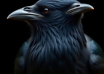 Seeing Beyond Black: New Research Reveals How American Crows Perceive Their Feather Colors — Biology