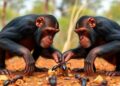 Scientists Uncover How Savanna Chimpanzees Hunt and Feed on Army Ants — Biology