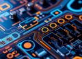 Flexible thin-film electronics that reposition and connect themselves