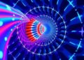 Helical Flow Enables Opto-Thermoviscous Microrotation for Multiview 3D Microscopy