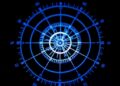 Optical Singularity Protractor Enables Rotating Metrology with Neuromorphic Sensors