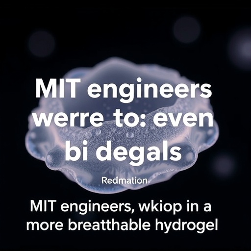 Return exactly one rewritten English science news headline for the original title below. Maximum 12 words. Output plain text only. Do not use HTML, Markdown, quotes, labels, explanations, bullets, numbering, or multiple options. Original title: MIT engineers whip up a more breathable hydrogel