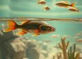 Semipermeable species boundaries allow gene flow but block hybrid swarm in desert fish