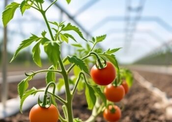 UTEP Researcher Develops Low-Cost Spray to Grow Tomatoes in Salty Soil