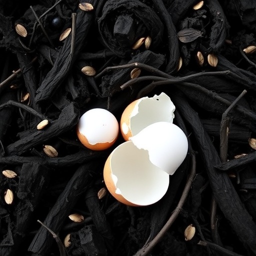 Waste Cotton Stalks and Eggshells Turned into Biochar for Antibiotic Cleanup