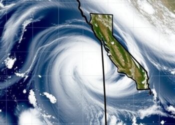 Weakening Atlantic current drives stronger California storms