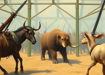 What Animals Do Before Going to War