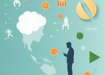 Conceptual illustration of digital empowerment and perceptions of aging