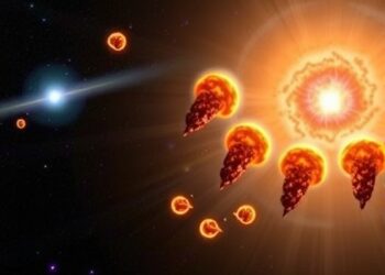Astronomers Observe a Cosmic Recycling System in Action