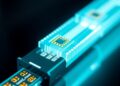 Bringing Optical Fibre Materials to Photonic Chips