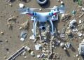 Drone Imagery Reliably Identifies Trash and Tires for Aedes aegypti Breeding-Site Surveillance