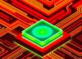Electrically Tunable Ultra-Wideband Mid-Infrared Parametric Oscillator Integrated on a Chip
