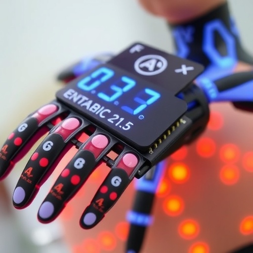 Electronic skin lets prosthetics sense temperature and pressure, researchers report
