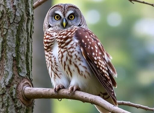 GPS Study Shows Barred Owl Management Gives Spotted Owls a Fighting Chance