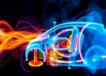 Hybrid AI-Physics Model Predicts Highly Transient Engine Emissions