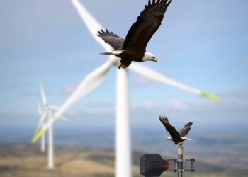 New deterrent system successfully warns golden eagles about wind turbines
